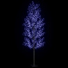 Drzewko świecące na niebiesko, 1200 LED, kwiat wiśni, 400 cm