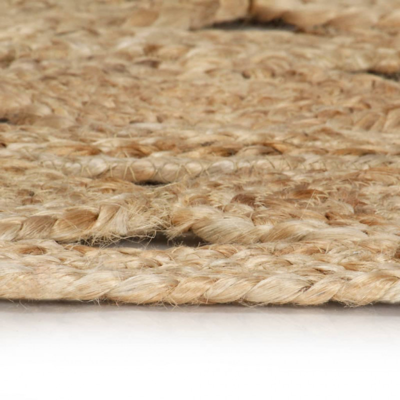 Dywan pleciony ręcznie z juty, 240 cm