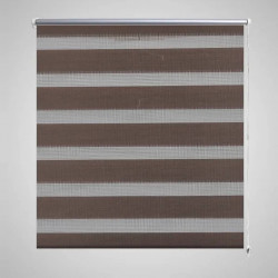 Roleta w pasy (80 x 175 cm) kawa