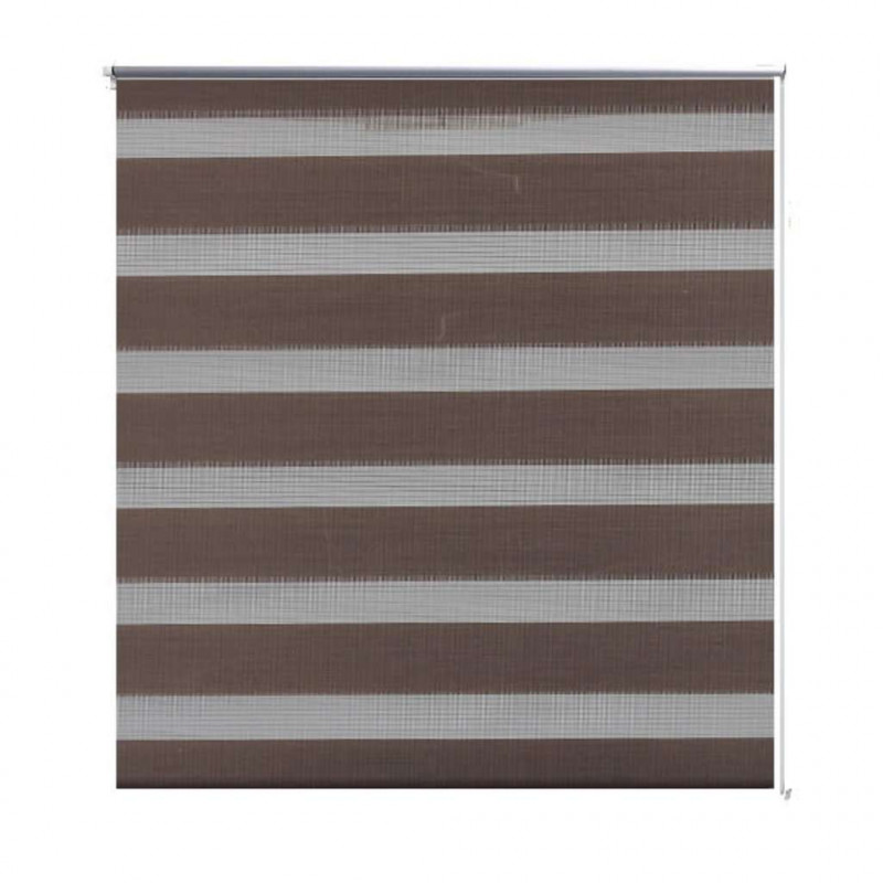 Roleta w pasy (80 x 175 cm) kawa
