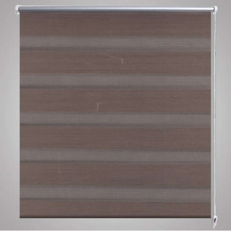 Roleta w pasy (80 x 175 cm) kawa
