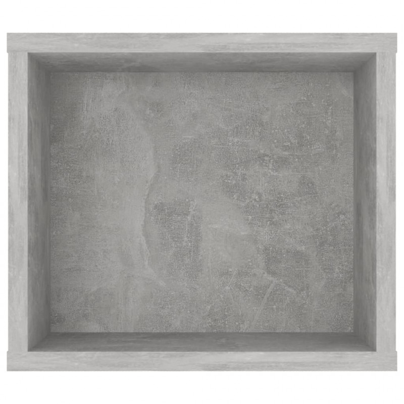 Wisząca szafka TV, szarość betonu, 100x30x26,5 cm