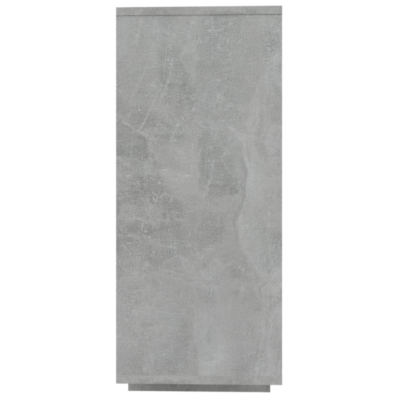 Szafka, szarość betonu, 120x30x75 cm, materiał drewnopochodny