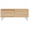 Stolik kawowy, dąb sonoma 90x50x36,5 cm materiał drewnopochodny