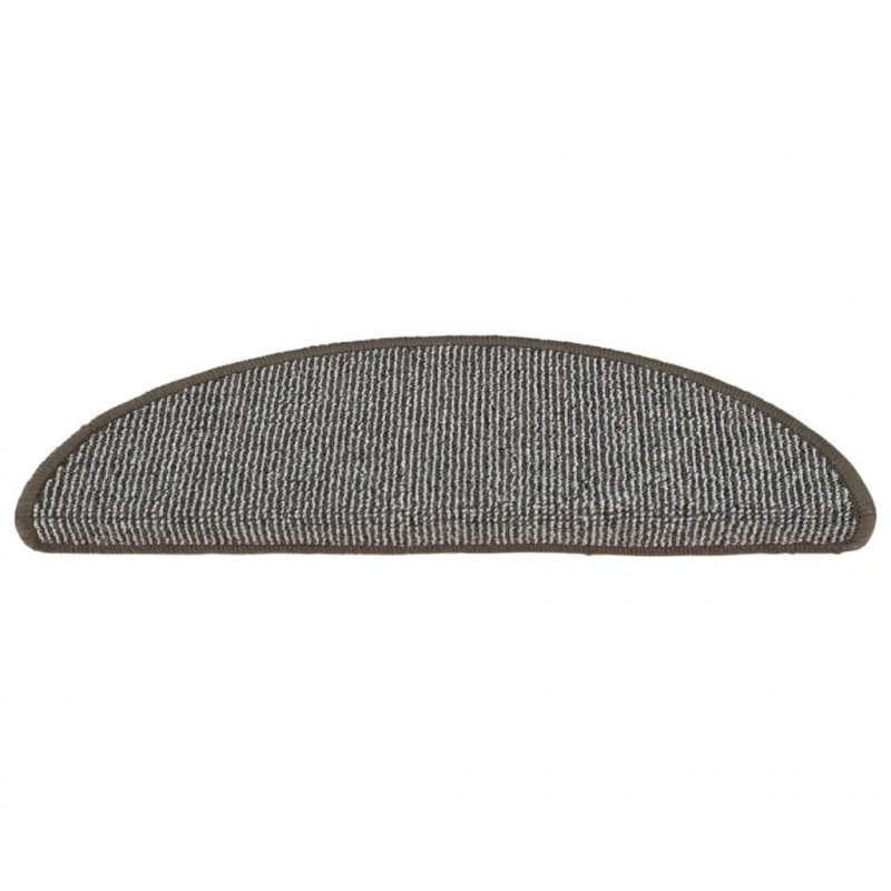 Nakładki na schody, 15 szt., szare, 56 x 17 x 3 cm