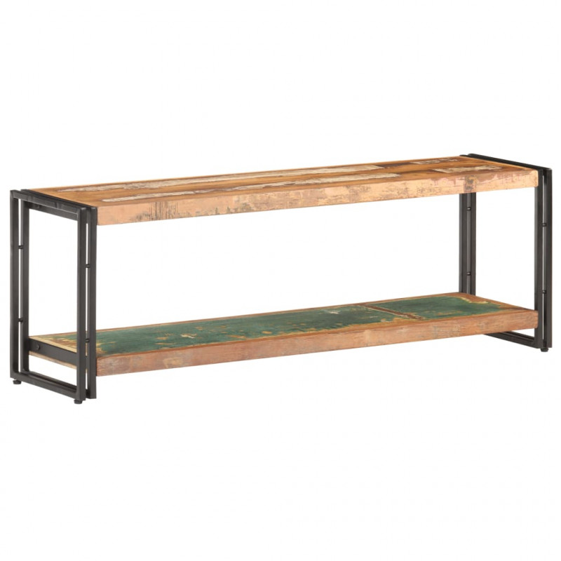 Szafka pod TV, 120 x 30 x 40 cm, lite drewno odzyskane