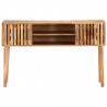 Stolik konsolowy, 120 x 35 x 76 cm, lite drewno akacjowe