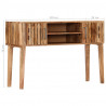 Stolik konsolowy, 120 x 35 x 76 cm, lite drewno akacjowe