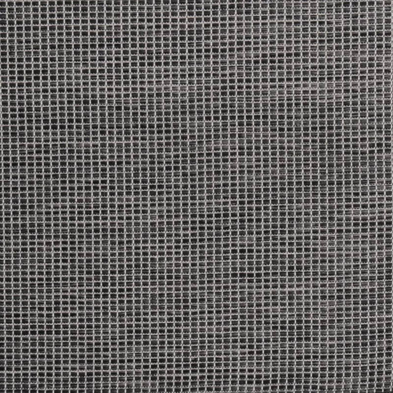 Dywan zewnętrzny o płaskim splocie, 100x200 cm, szary