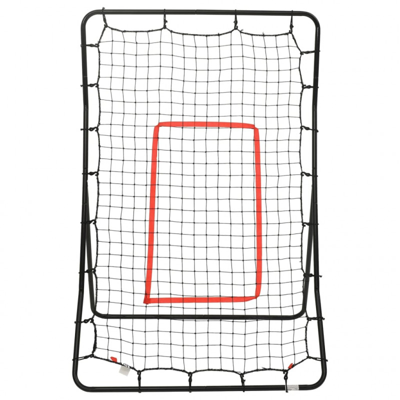 Bramka do treningu softballu, 88x79x137 cm, stal