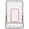 Bramka do treningu softballu, 88x79x137 cm, stal