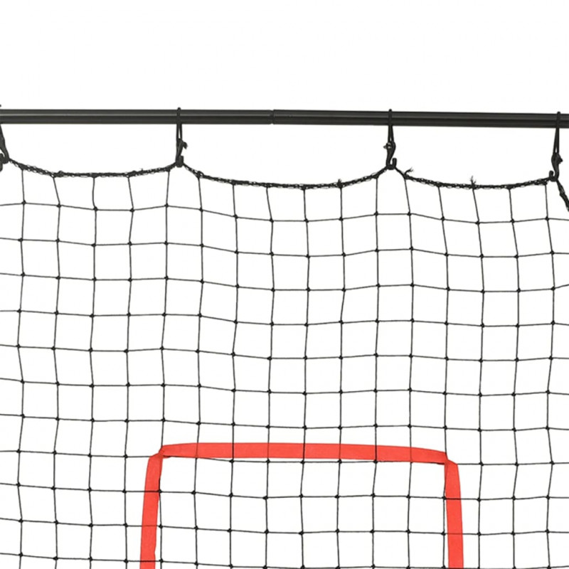 Bramka do treningu softballu, 88x79x137 cm, stal