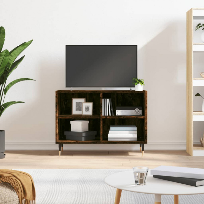 Szafka pod TV, przydymiony dąb, 69,5x30x50 cm