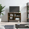 Szafka pod TV, przydymiony dąb, 69,5x30x50 cm