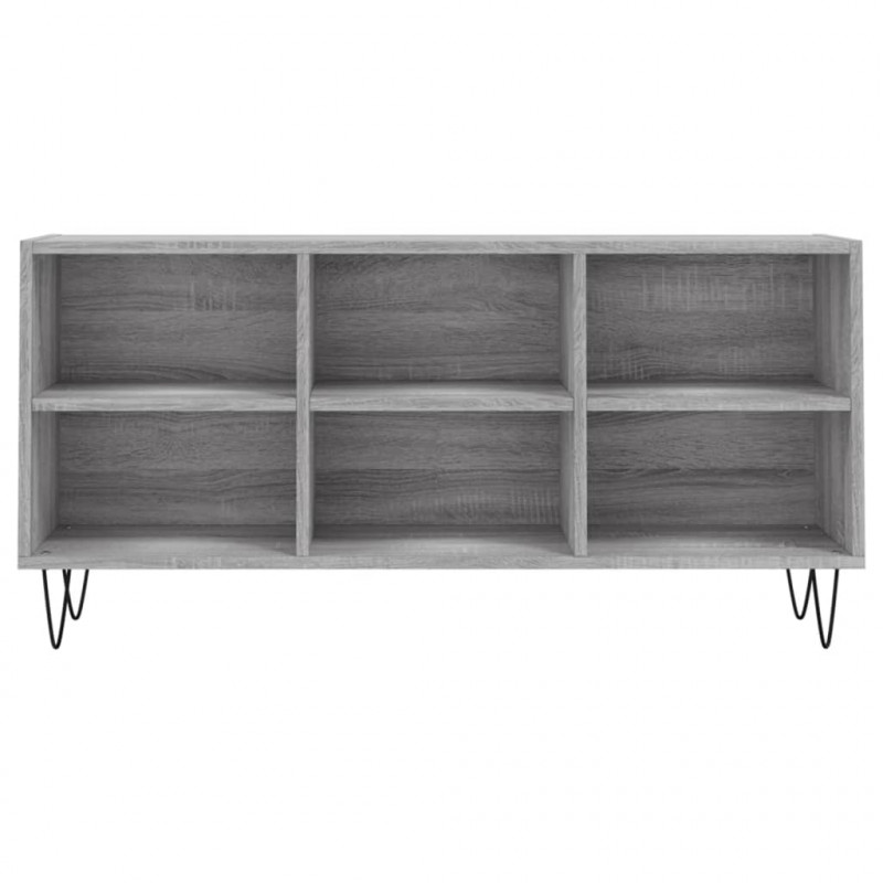 Szafka pod TV, szary dąb sonoma, 103,5x30x50 cm