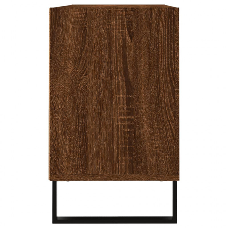Szafka pod TV, brązowy dąb, 103,5x30x50 cm