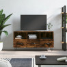 Szafka pod TV, przydymiony dąb, 102x36x50 cm