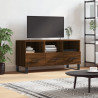 Szafka pod TV, brązowy dąb, 102x36x50 cm