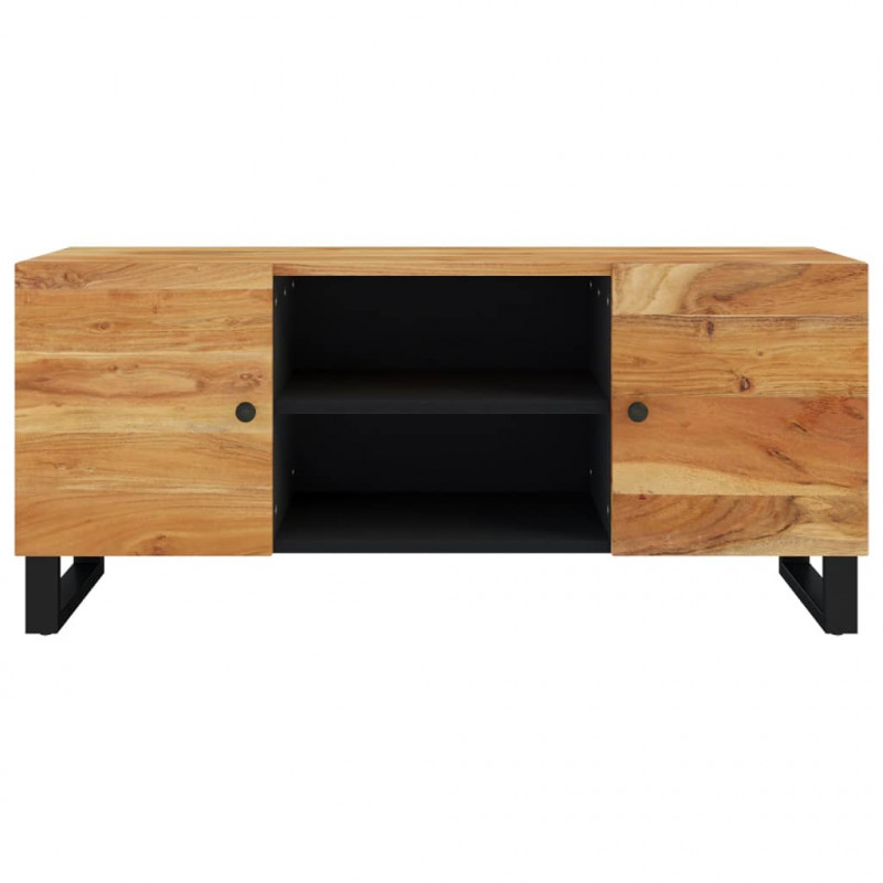 Szafka pod telewizor, 105x33x46 cm, lite drewno akacjowe