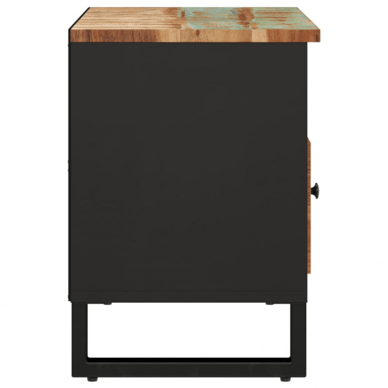 Szafka pod TV, 80x33x46 cm, drewno i materiał drewnopochodny