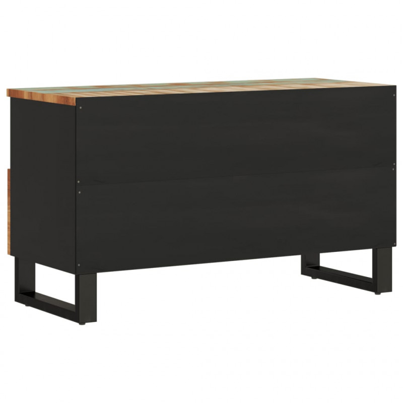 Szafka pod TV, 80x33x46 cm, drewno i materiał drewnopochodny