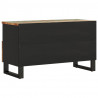 Szafka pod TV, 80x33x46 cm, drewno i materiał drewnopochodny
