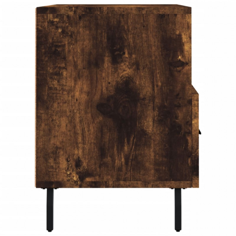 Szafka pod telewizor, przydymiony dąb, 80x36x50 cm