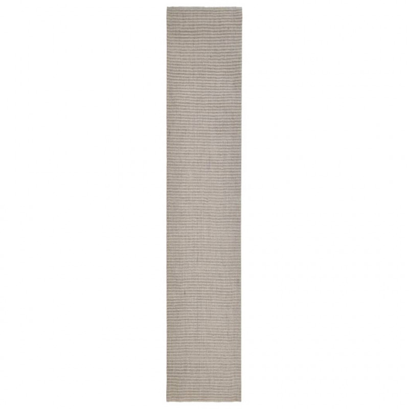 Dywanik, naturalny sizal, 66x350 cm, piaskowy