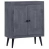 Szafka z litego drewna mango, 60 x 30 x 76 cm