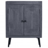 Szafka z litego drewna mango, 60 x 30 x 76 cm