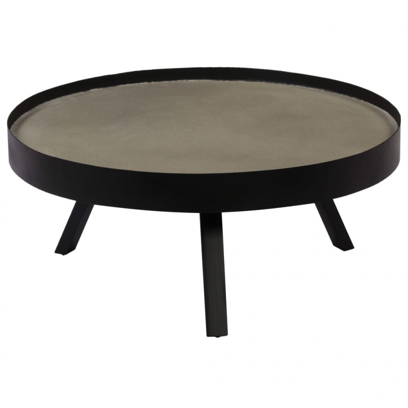 Stolik kawowy z betonowym blatem, 74 x 32 cm