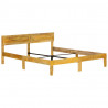 Rama łóżka z litego drewna mango, 160 cm