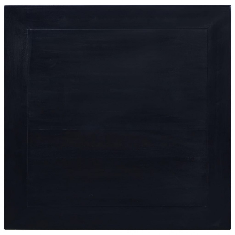 Stolik kawowy, jasna czarna kawa, 68x68x30 cm, drewno mahoniowe