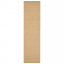 Dywanik, naturalny sizal, 80x300 cm
