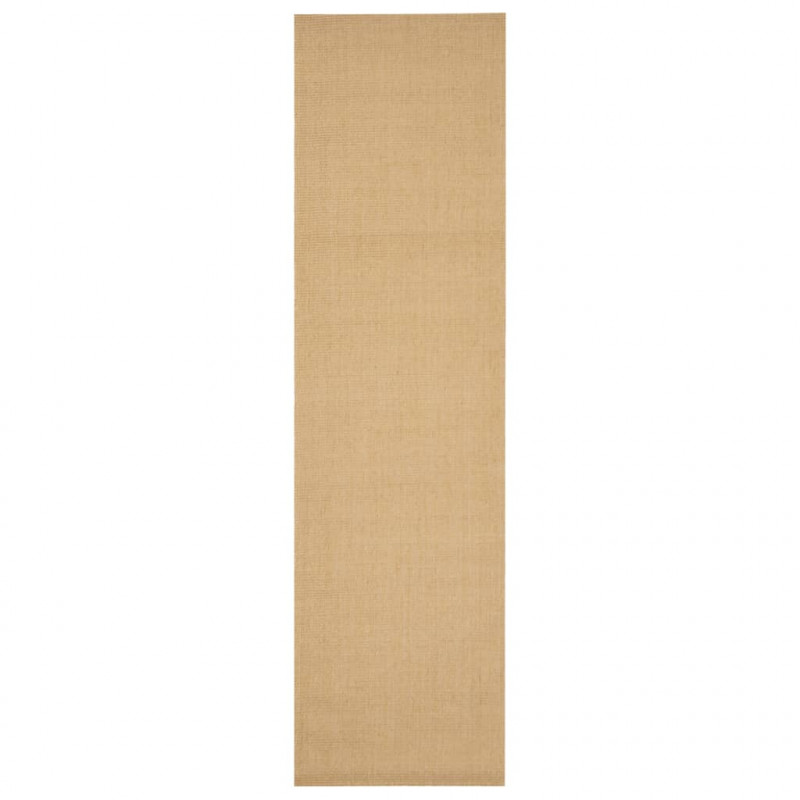 Dywanik, naturalny sizal, 80x300 cm