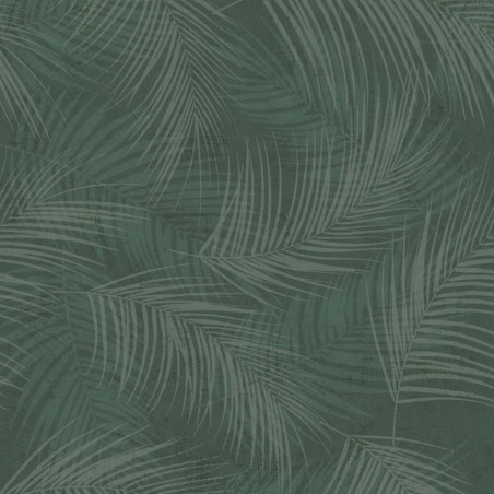 DUTCH WALLCOVERINGS Tapeta Palm, zielona