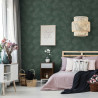 DUTCH WALLCOVERINGS Tapeta Palm, zielona