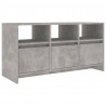 Szafka pod TV, szarość betonu, 102x37,5x52,5 cm