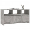 Szafka pod TV, szarość betonu, 102x37,5x52,5 cm