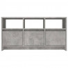 Szafka pod TV, szarość betonu, 102x37,5x52,5 cm