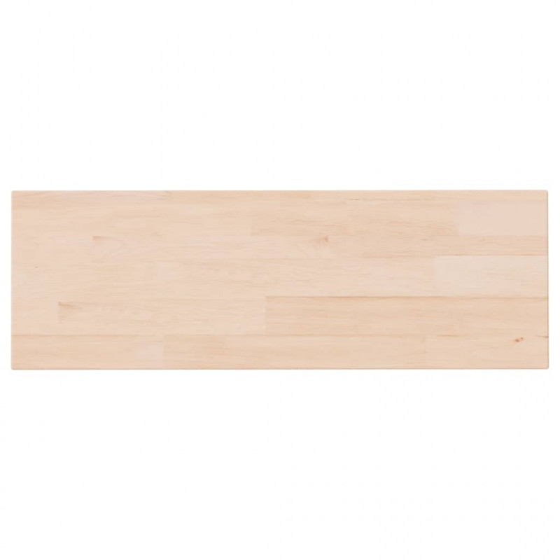Półka, 60x20x1,5 cm, surowe lite drewno dębowe