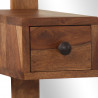 Toaletka z 2 szufladami, lite drewno sheesham