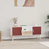 Szafka TV z drzwiczkami, 105x30x45 cm, materiał drewnopochodny
