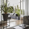 Capi Donica Urban Smooth, kwadratowa, 50x50x50, czarna, KBL904
