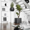 Capi Donica Urban Smooth, kwadratowa, 50x50x50, czarna, KBL904