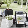 Capi Donica Urban Smooth, kwadratowa, 50x50x50, czarna, KBL904