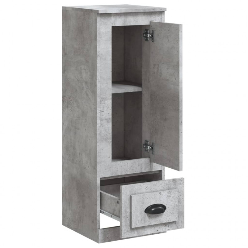 Szafka, szarość betonu, 36x35,5x103,5 cm