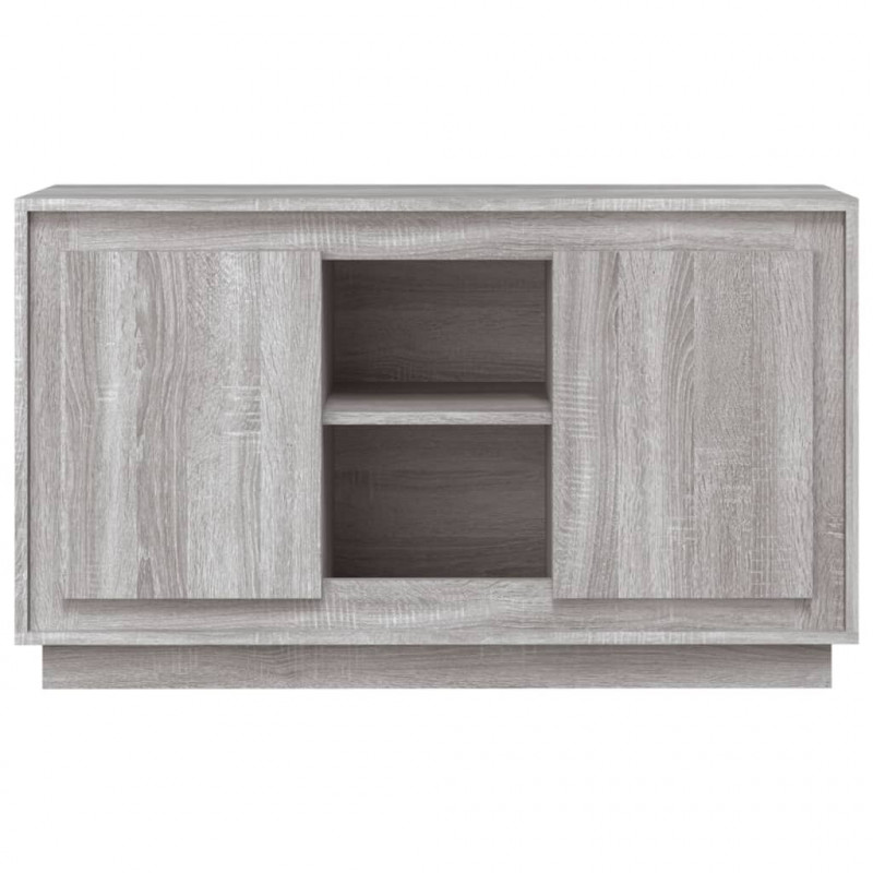 Szafka, szary dąb sonoma, 102x35x60 cm, materiał drewnopochodny
