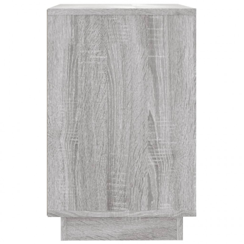 Szafka, szary dąb sonoma, 102x35x60 cm, materiał drewnopochodny