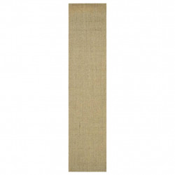 Dywanik, naturalny sizal, 66x300 cm, zielony